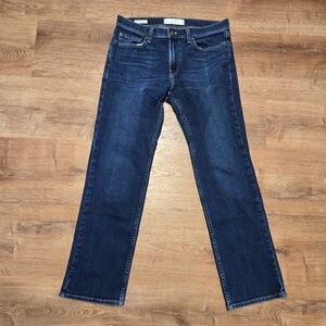 Hollister Men's Straight Jeans in Dark Indigo Classic Straight Epic Flex 31x32